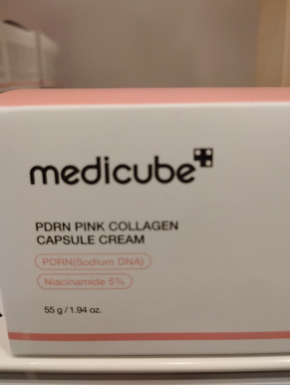 New Medicube PDRN Pink Collagen Capsule Cream — Pink Moisturizer